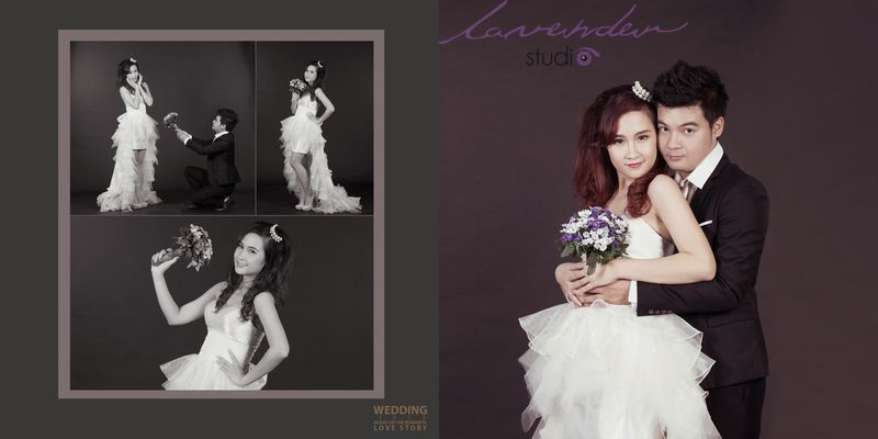 studio chụp ảnh cưới đẹp lavender 
